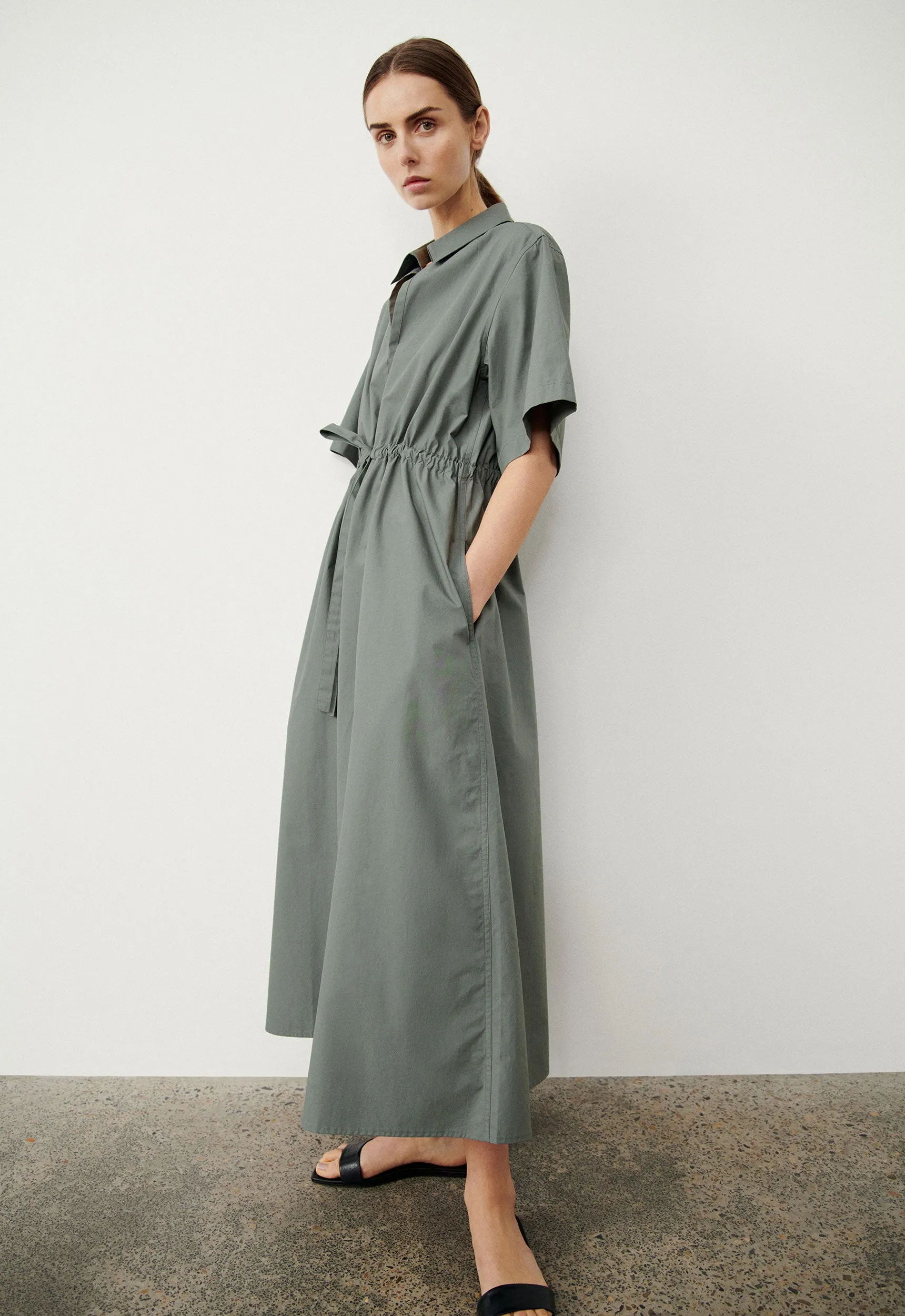 Zinc Dress - Loden