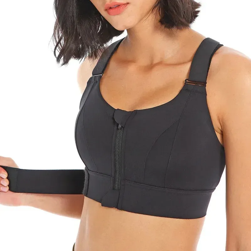 Zipper Sports  Brassiere