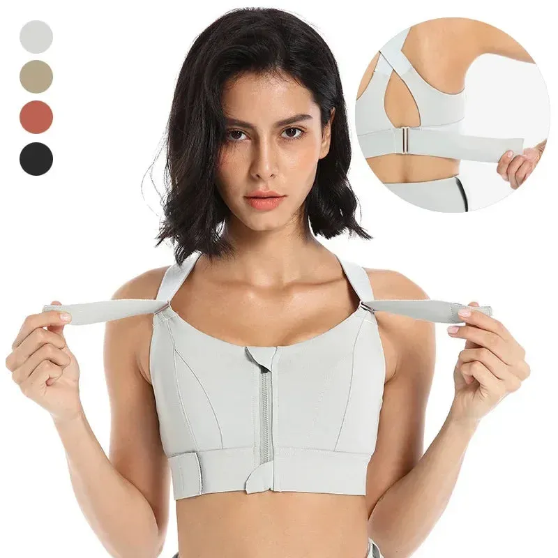 Zipper Sports  Brassiere