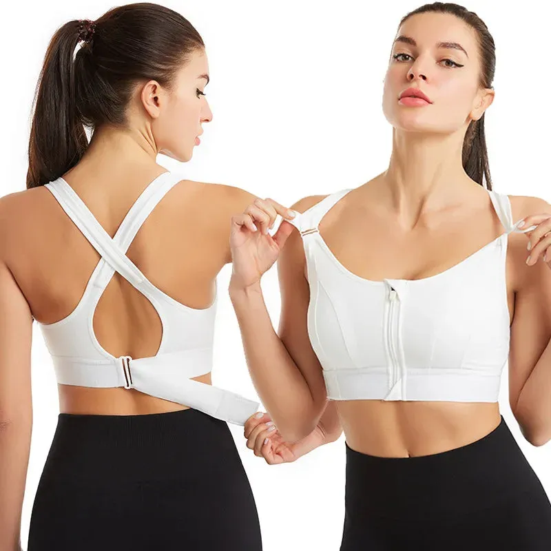 Zipper Sports  Brassiere