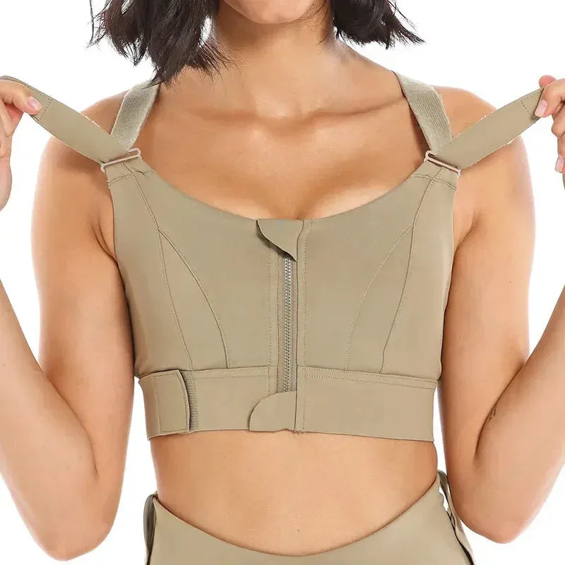 Zipper Sports  Brassiere